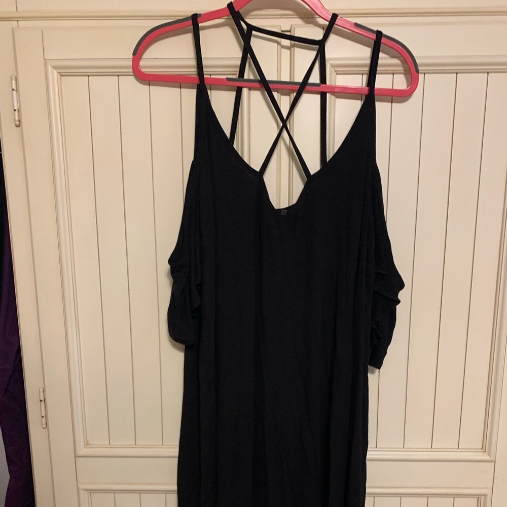 Black strappy dress - Picture 2 of 7